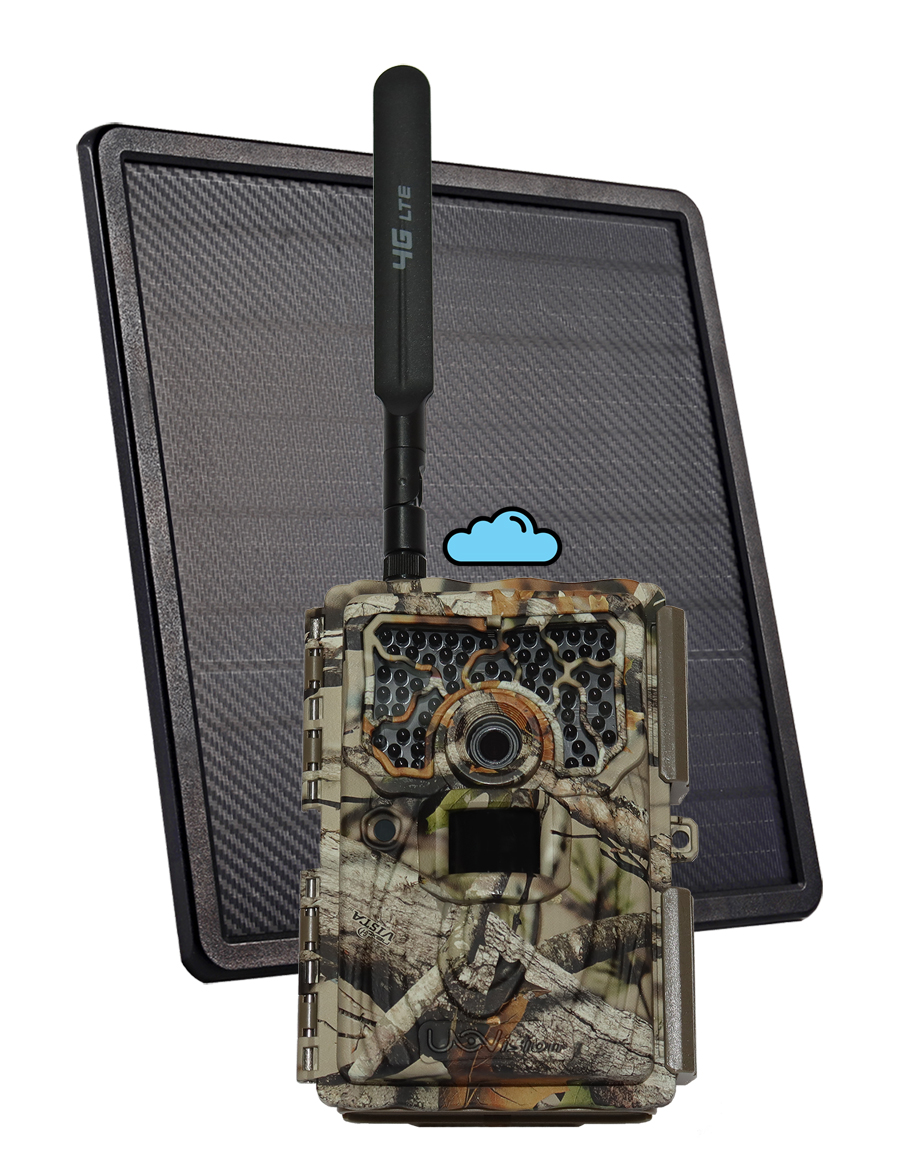 UOVision Select 30 – 4G LTE “CLOUD” & AJ25A Solar Panel Bundle